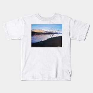 Night Lake Kids T-Shirt